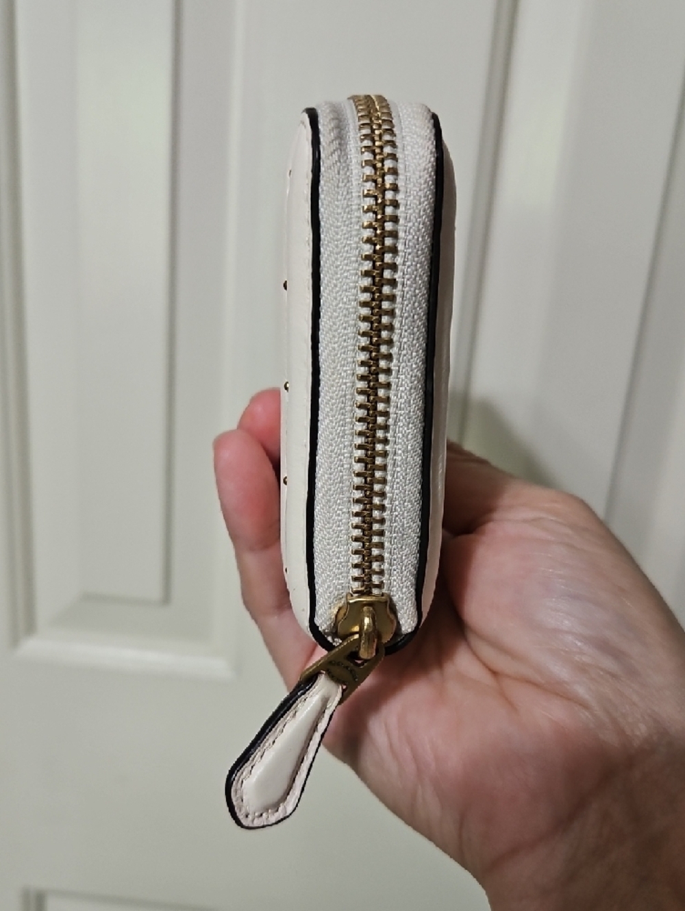 Coach NWOT Studded Quilted Long Zip Wallet - Picture 3 of 9